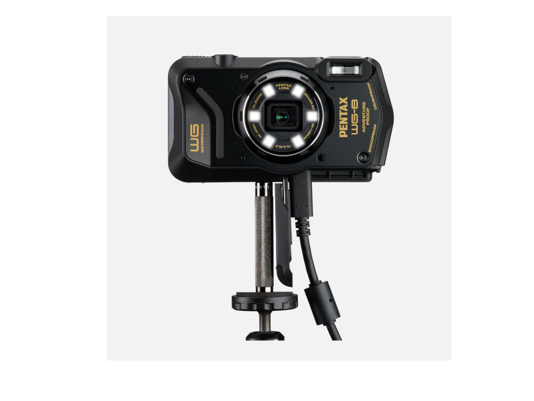 Pentax WG-8 Waterproof Digital Camera, 20 MP, 5X Zoom, 4K Video Pentax WG-8 Waterproof Digital Camera, 20 MP, 5X Zoom, 4K Video